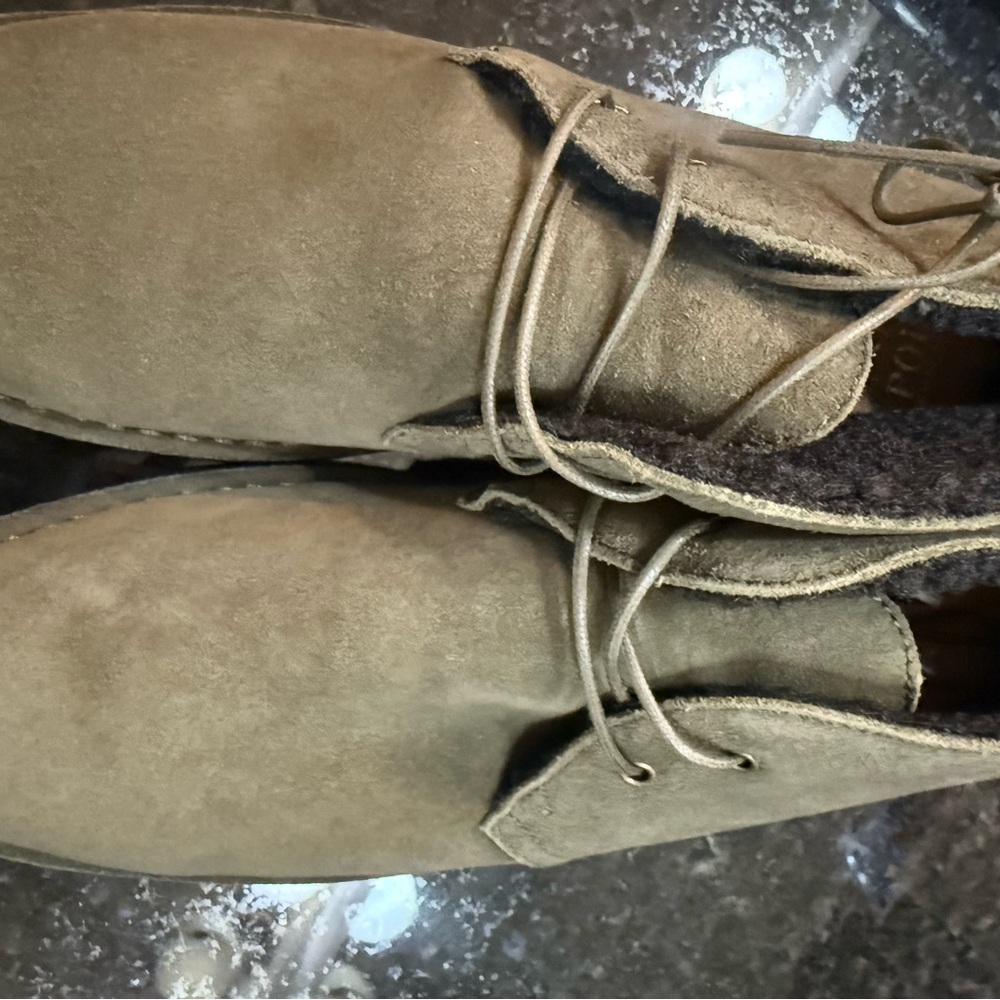 Polo Ralph Lauren Boots in Tan Suede